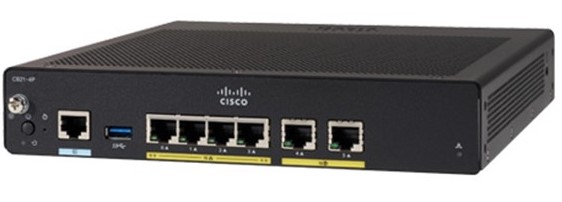Cisco 931 Gigabit Ethernet security router with internal power supply