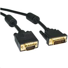 DVI-VGA cable 8m with 3.5mm mini-jack audio