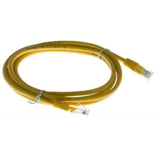 Yellow Cable for Ethernet, Straight-through, RJ-45, 6 feet
