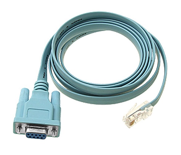 Cordable Replacement 72-3383-01 6ft Rollover Console Cable Compatible with Cisco - DB9 Female to RJ45 Male