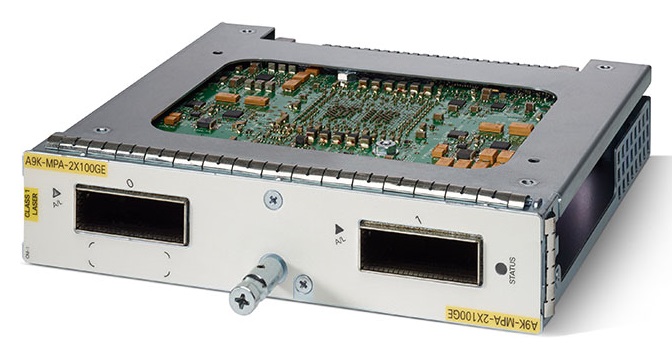 ASR 9000 2-port 100GE Modular Port Adapter