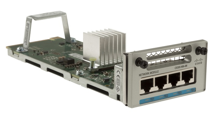 Catalyst 9300 4 x mGig Network Module, spare
