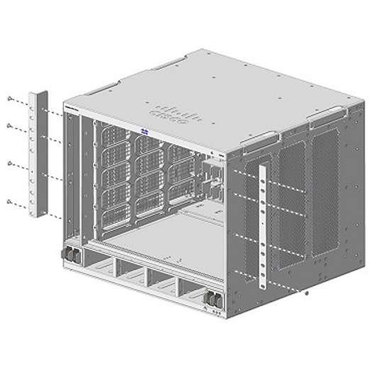 Cisco Catalyst 9600 Series 6 slot chassis Rack Mount.