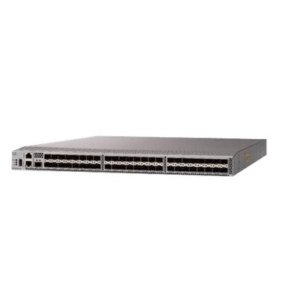 MDS 9148T 32G FC switch, w/ 48 active ports +32G SW, intake.