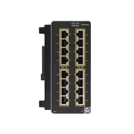 Catalyst IE3300 with 16 GE Copper ports, Expansion Module.