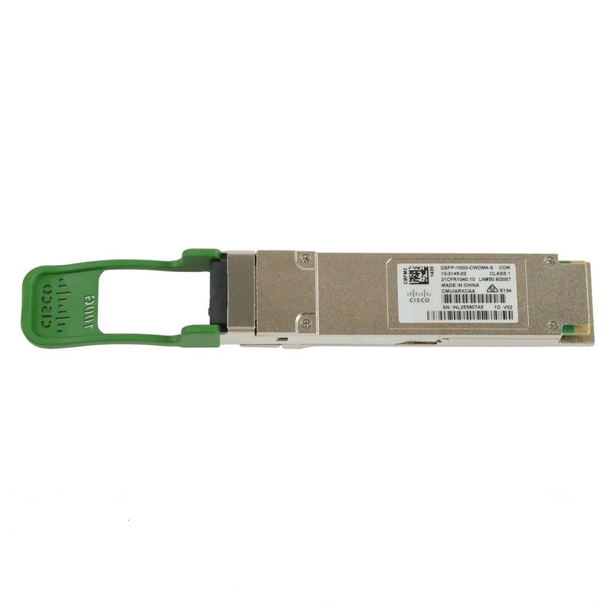 100GBASE CWDM4 QSFP Transceiver, LC, 2km over SMF.