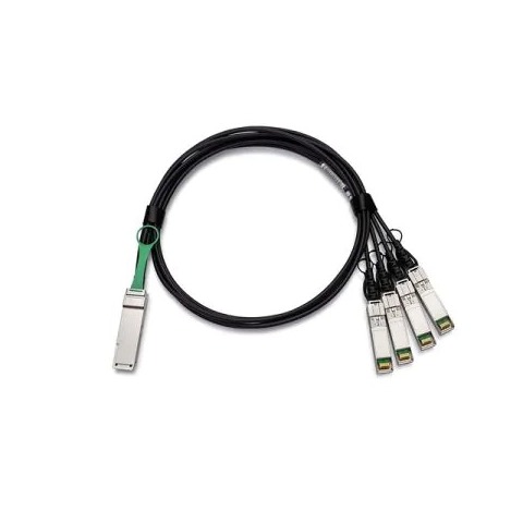 QSFP to 4xSFP10G Passive Copper Splitter Cable, 2m.
