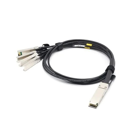 100GBase QSFP to 4xSFP25G Passive Copper Splitter Cable, 2m.