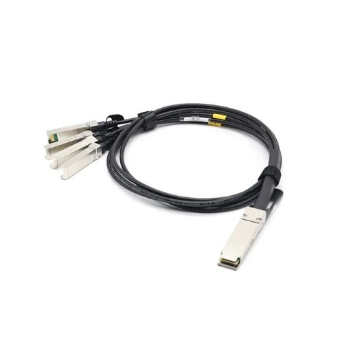 100GBase QSFP to 4xSFP25G Passive Copper Splitter Cable, 5m.