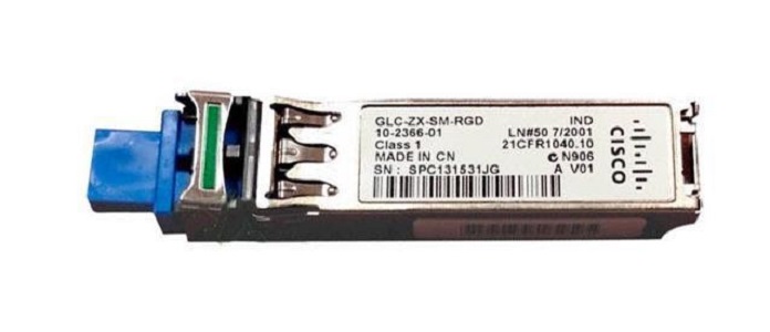 GLC-ZX-SM-RGD SFP, SFPGE, 70km, Duplex Fiber, SMF