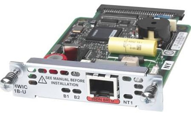 1-Port ISDN BRI U High-Speed WAN Interface Card