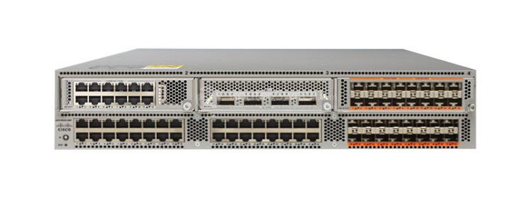 Nexus 5596T 2RU, 2PS/4Fans, 32x10GT/16xSFP+ Fixed Ports