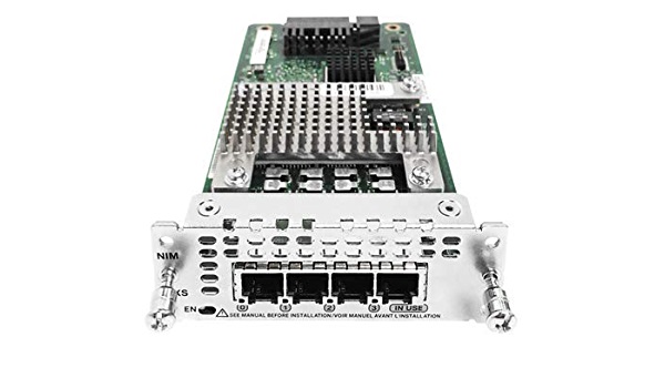 4-port Network Interface Module - BRI (NT and TE)
