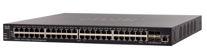 48x 10G 10GBase-T copper ports 4x 10G SFP+ (dedicated) ports 1x 1G management port