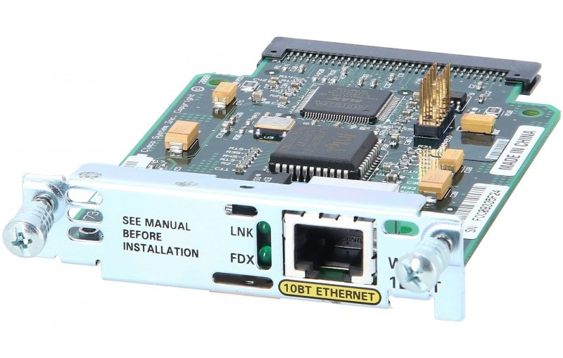 Cisco WIC-1ENET 1 port Ethernet Card for 1700 Routers