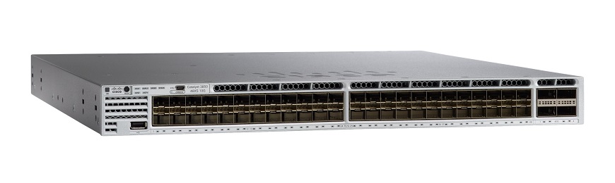 Cisco Catalyst 3850 48 Port 10G Fiber Switch IP Services
