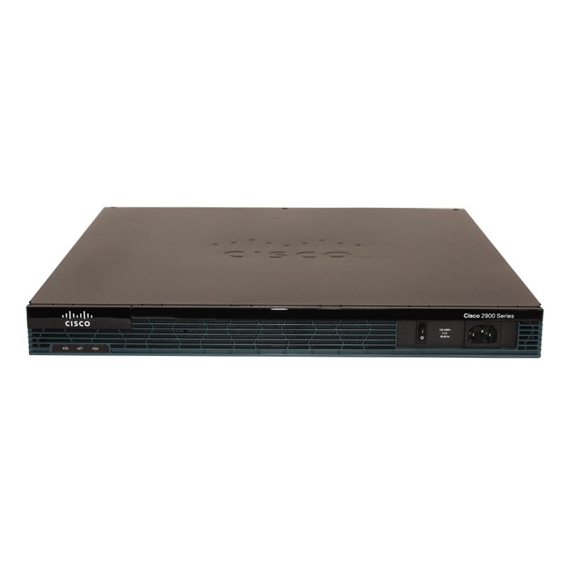 2901 w/ HWIC-16A and 2 CAB-HD8-ASYNC Terminal Server Bundle 
