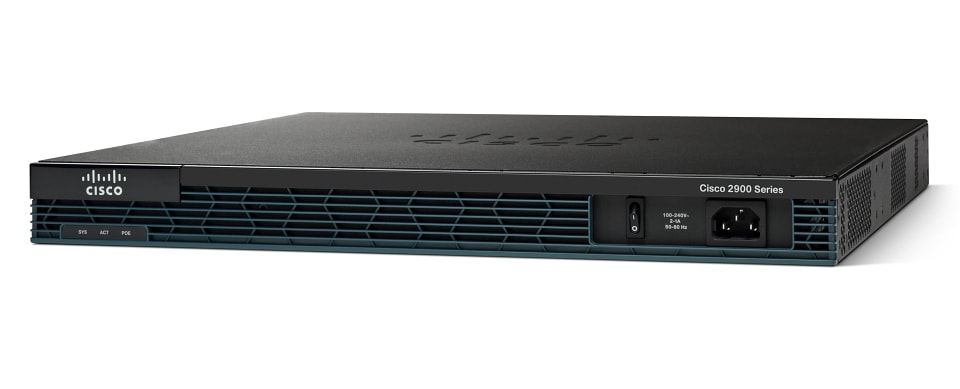 Cisco 2901 UC Bundle, PVDM3-16, UC License PAK