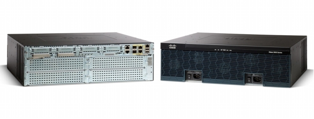 Cisco 3945 w/SPE150(3GE,4EHWIC,4DSP,4SM,256MBCF,1G