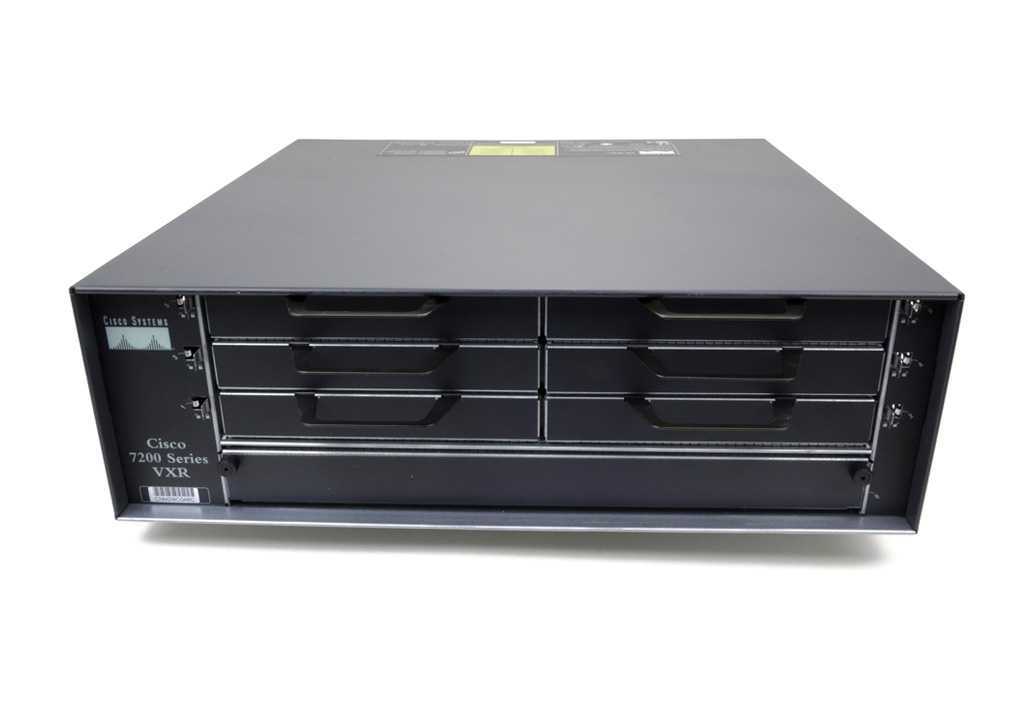 Cisco 7206VXR, 6-slot chassis, 1 AC Supply 7206