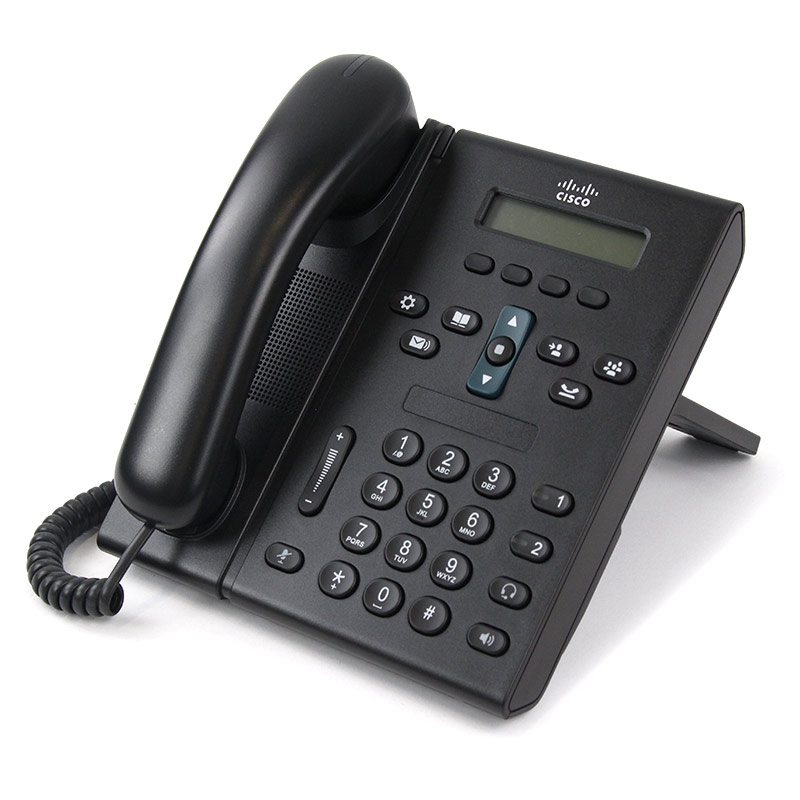 Cisco UC Phone 6921, Charcoal, Standard Handset