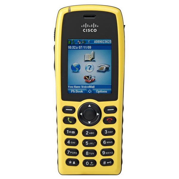Cisco Unified Wireless IP Phone 7925G-EX, World Mode