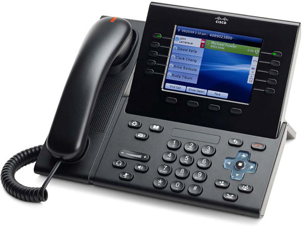 Cisco UC phone 8961, Charcoal, Standard handset