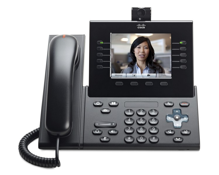 Cisco UC Phone 9951, Charcoal, Std Hndst with Came