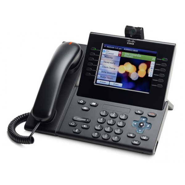 Cisco UC Phone 9971, Charcoal, Std Hndst with Camera