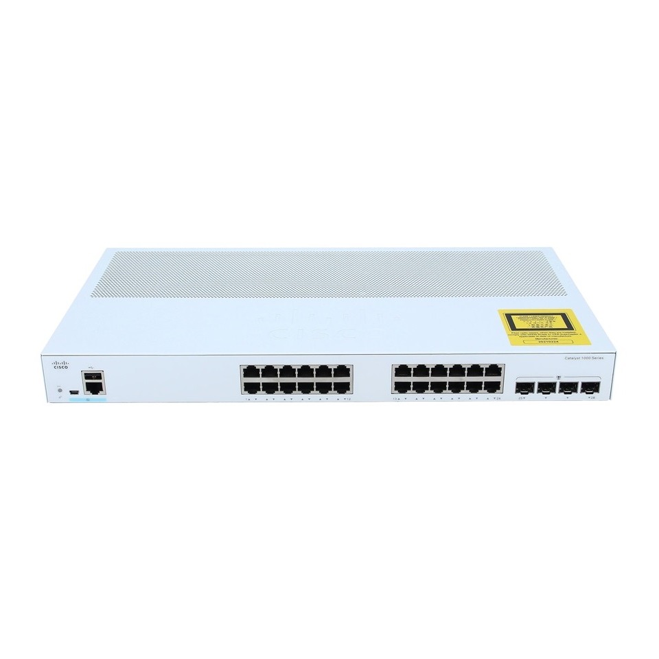 Catalyst C1000 24x 10/100/1000 Ethernet ports, 4x 1G SFP uplinks