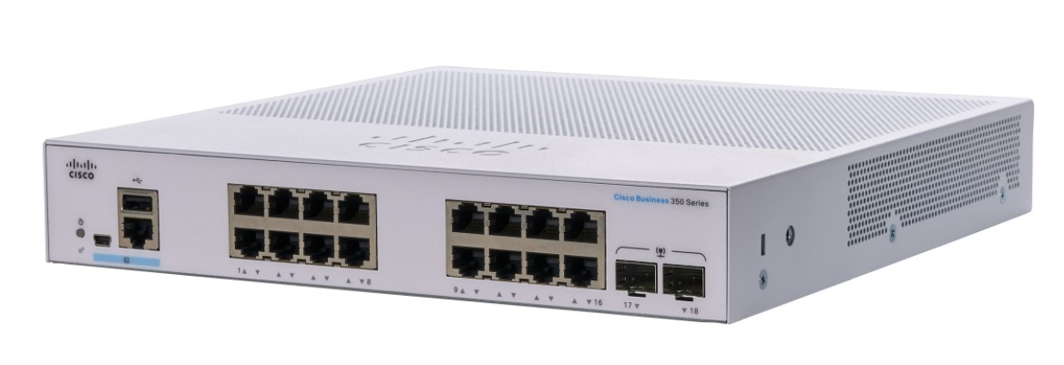 Shouki - Cisco CBS350-16T-2G-UK CBS350 16 ports Gigabit with 2 SFP