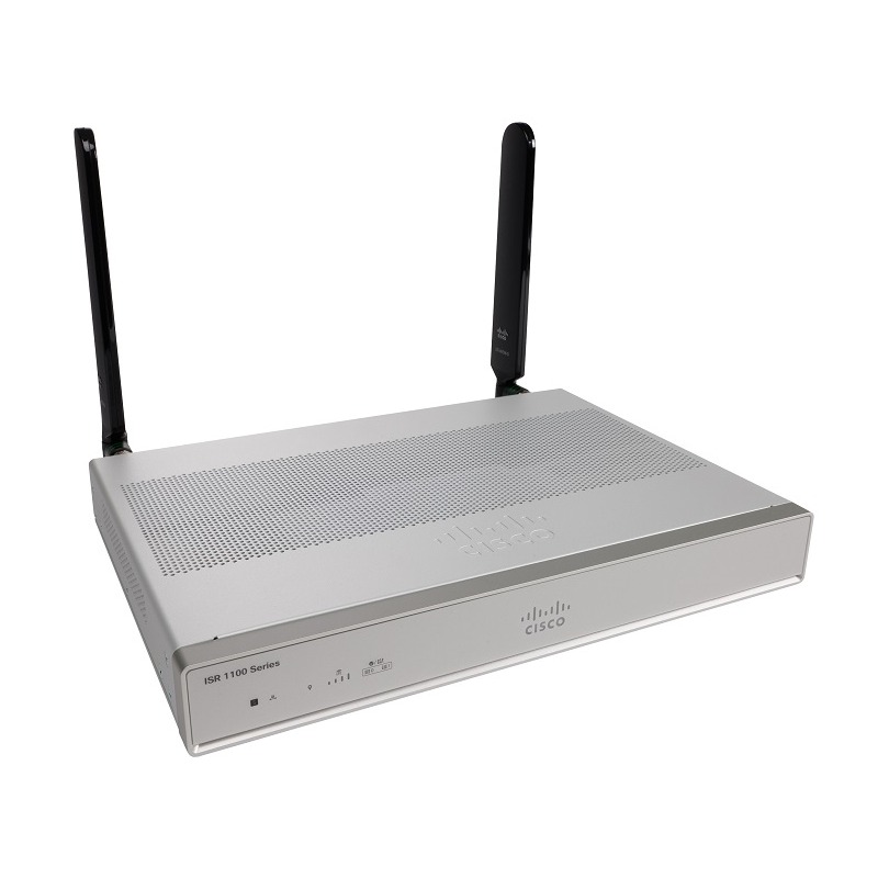 Cisco ISR 1100 4P Dual GE WAN w/ LTE Adv SMS/GPS LATAM and APAC.