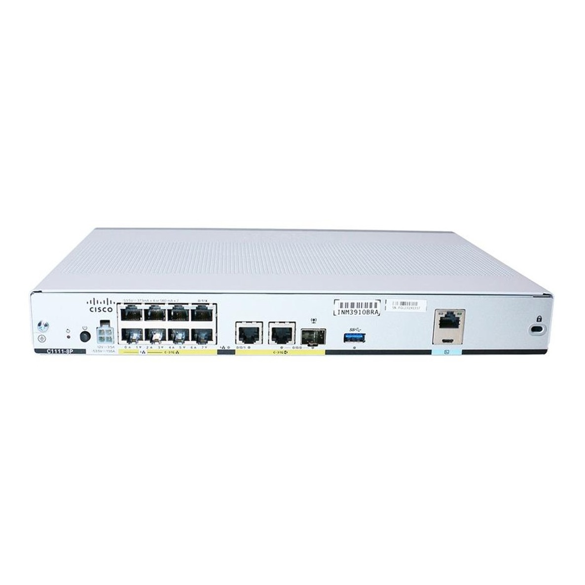 Cisco ISR 1100 8P Dual GE Router w/ LTE Adv SMS/GPS LATAM & APAC.