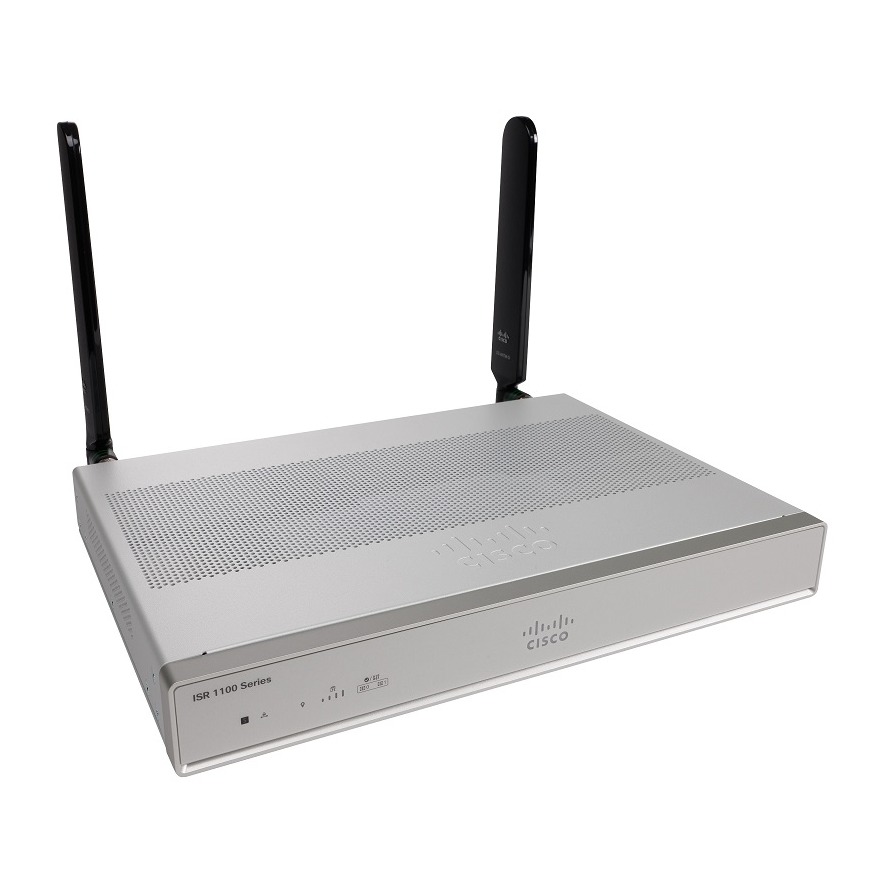 Cisco ISR 1100 4P Dual GE SFP Router Pluggable SMS/GPS.