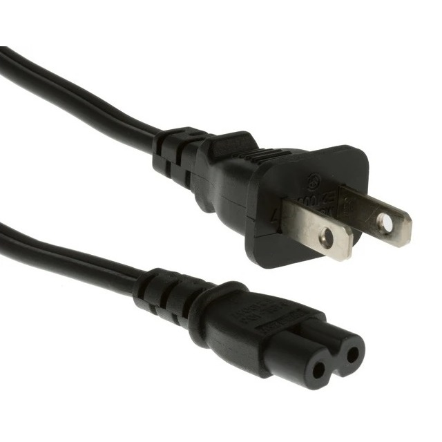 AC Power Cord 2-Pins C7 Europe Spare