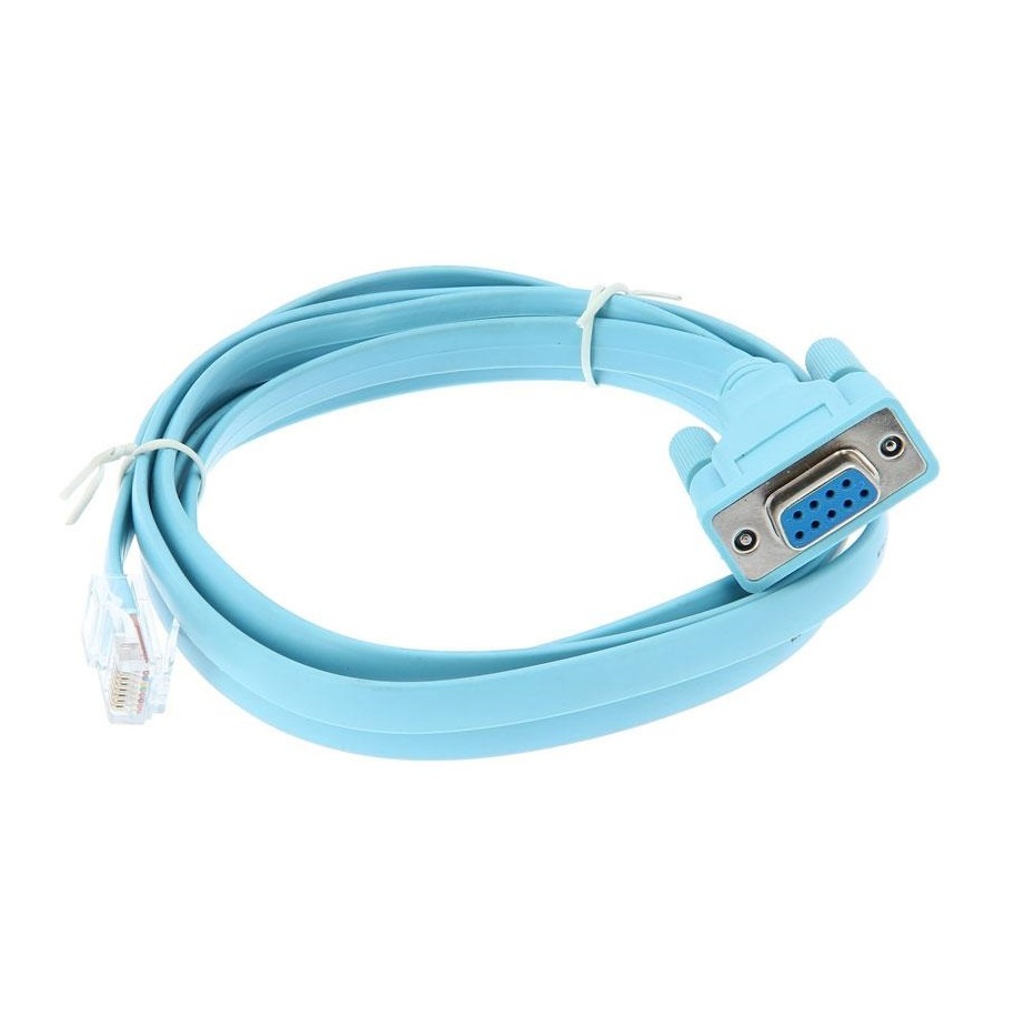 Console Cable 6ft with RJ-45-to-RJ-45.