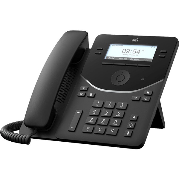 Cisco Desk Phone 9841, Carbon Black