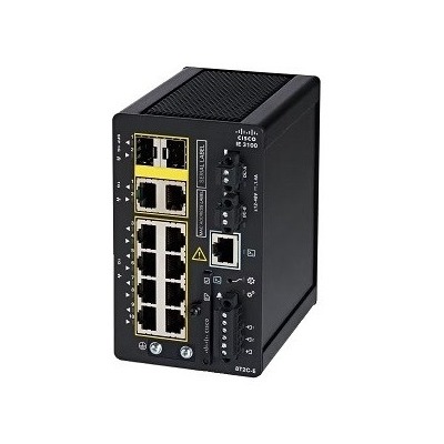Cisco,Network Essentials,8 × 10/100/1000 Mbps RJ‑45 ports,2 × 1G combo uplink ports (RJ‑45/SFP)  