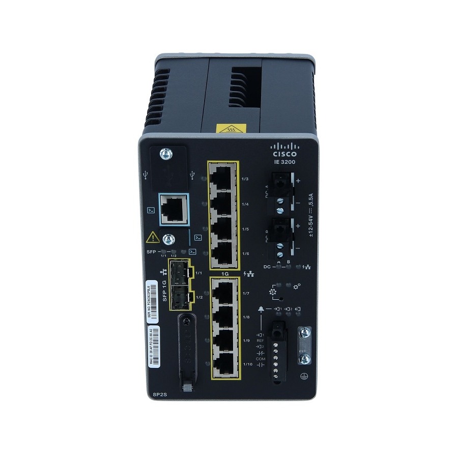 Catalyst IE3200 with 8 GE PoE+ & 2 GE SFP, Fixed System, NE.