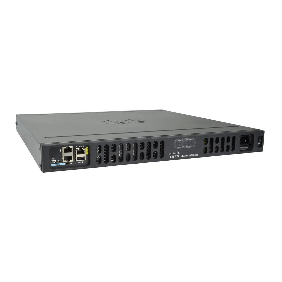 Cisco ISR 4331 (3GE,2NIM,1SM,4G FLASH,4G DRAM,IPB) w/ DC PS