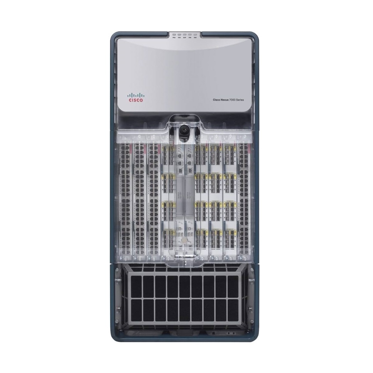 10 Slot Chassis, No Power Supply, Fans Included.