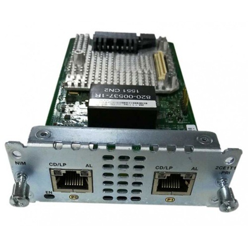 2 port Multiflex Trunk Voice/Channelized Data T1/E1 Module
