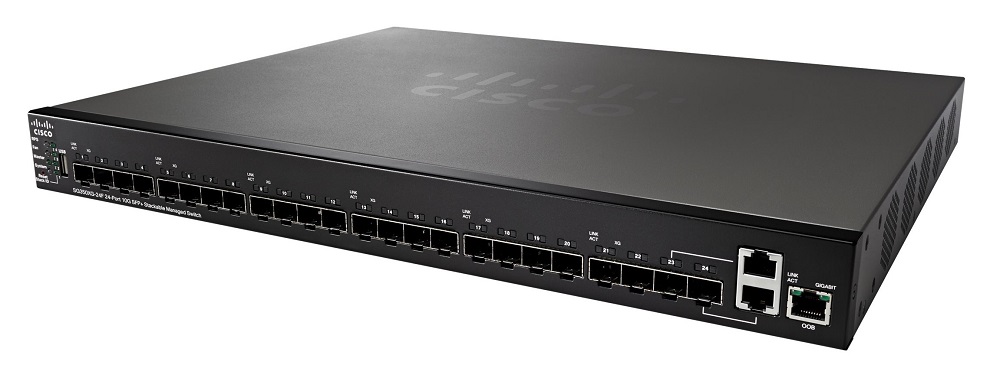 Cisco SG350XG-24F 24-port Ten Gigabit (SFP+) Switch