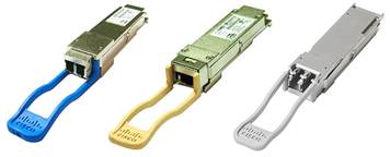 Cisco 40GBASE-LR4, 1310 nm, SMF with OTU3 data-rate support