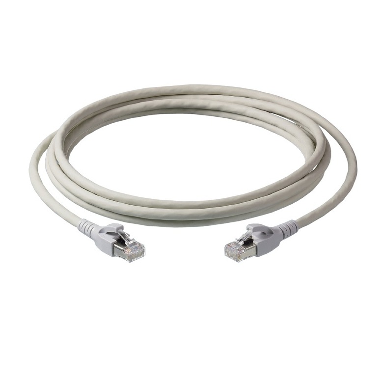 S/FTP FLEX/27L,CAT.6,GR,2XRJ45,4P,5M
