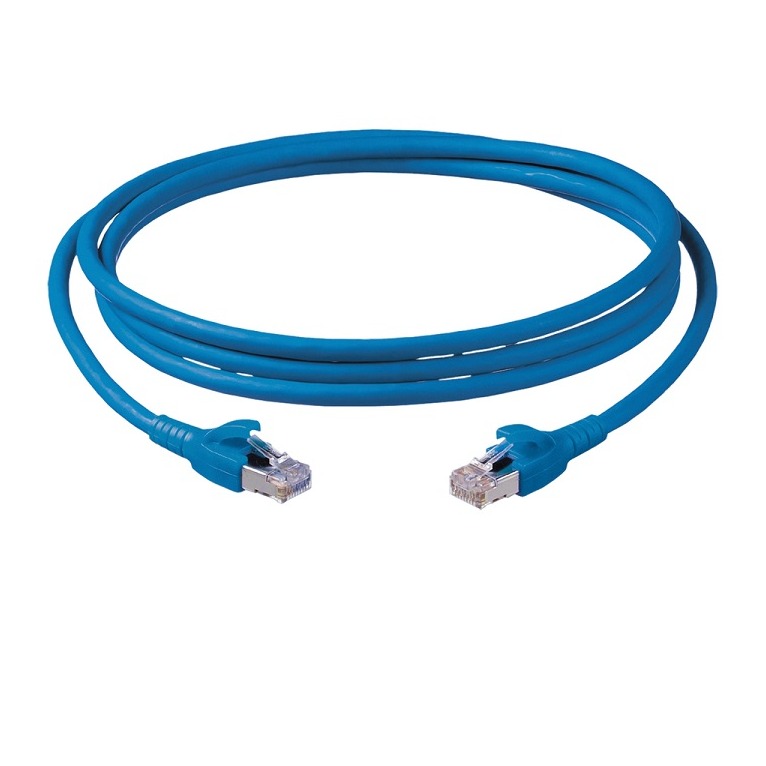 U/UTP FLEX/24L,CAT.6,BL,2XRJ45,4P,1M 