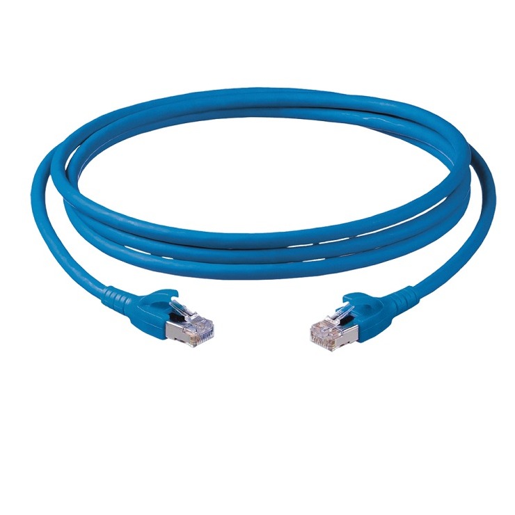 U/UTP FLEX/24L,CAT.6,BL,2XRJ45,4P,3M