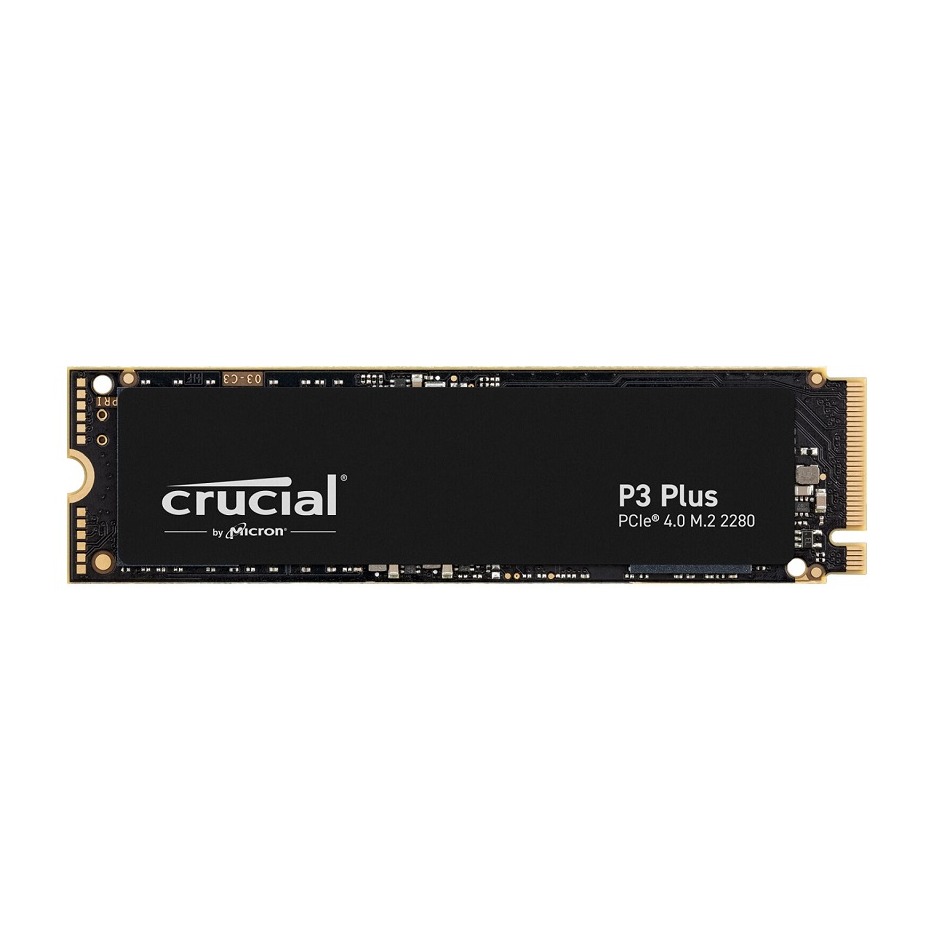 Crucial P3 Plus 4TB PCIe 3.0, 3D NAND, NVMe, M.2 SSD, up to 5000MB/s -