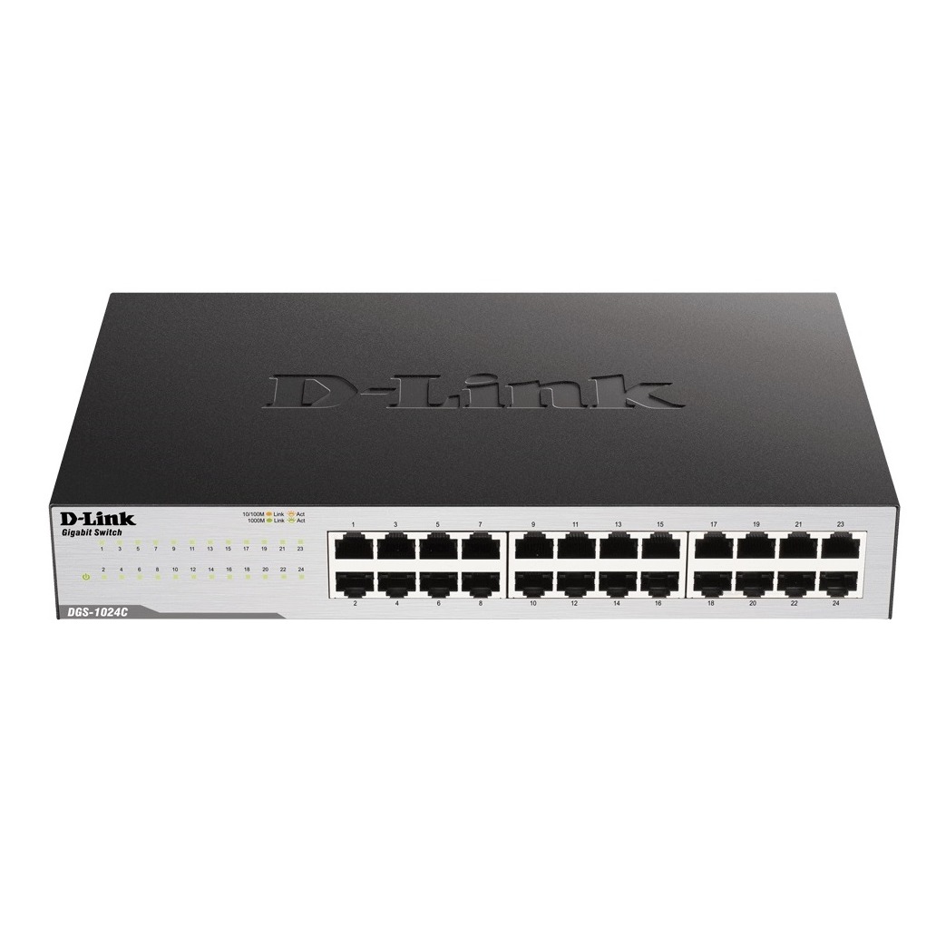 D-Link 24-Port Gigabit Unmanaged Rackmount Switch