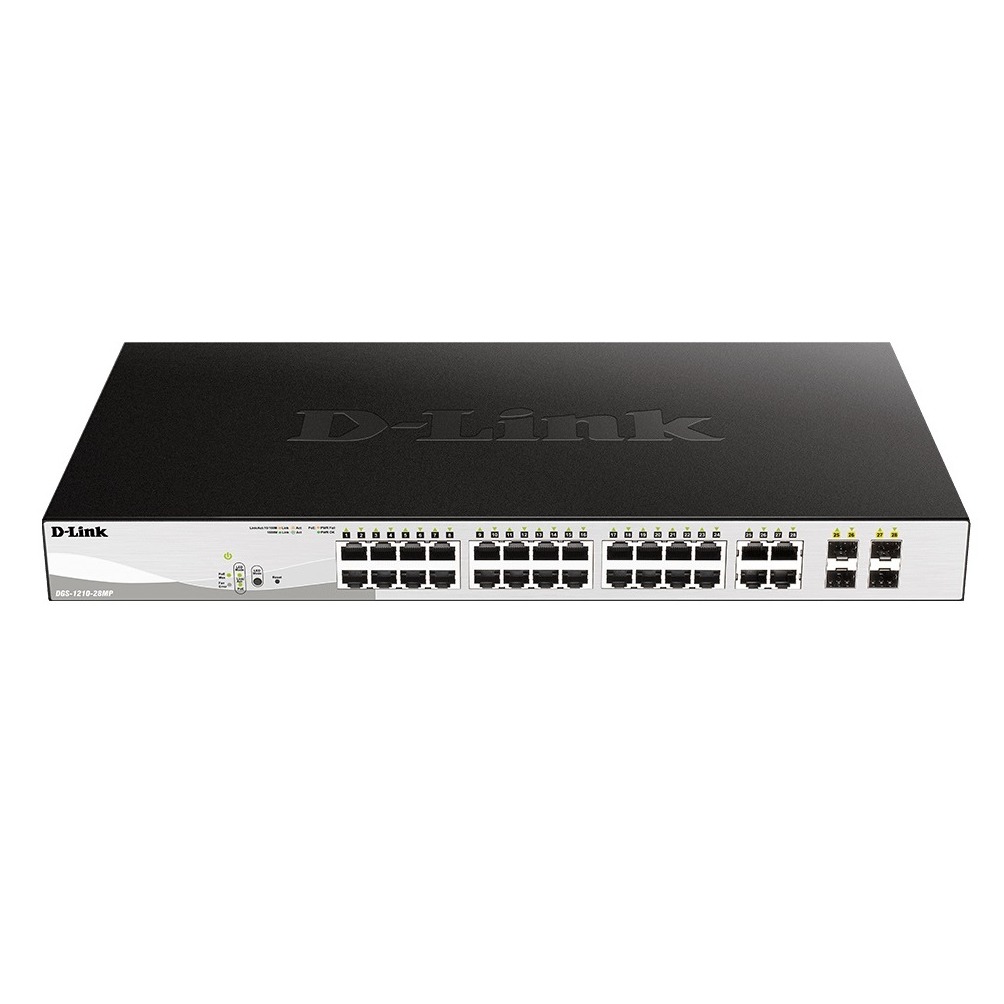 28-Port Gigabit Smart Managed PoE Switch